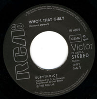 Eurythmics : Who's That Girl? (7", Single)