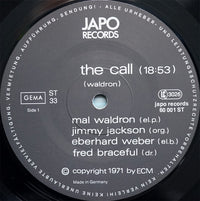 Mal Waldron : The Call (LP, Album, RE, Pic)