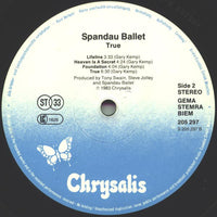 Spandau Ballet : True (LP, Album)