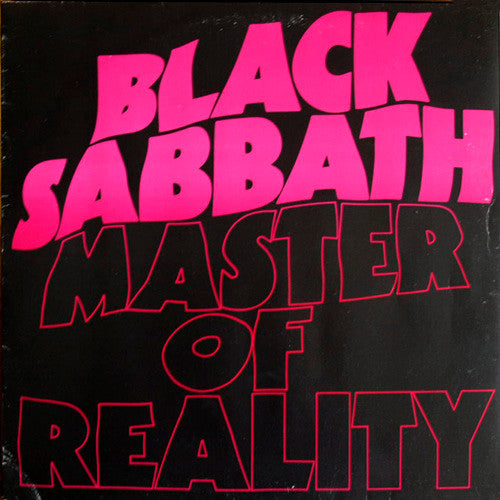 Black Sabbath : Master Of Reality (LP, Album, RE)