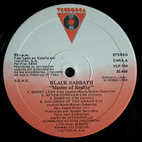 Black Sabbath : Master Of Reality (LP, Album, RE)
