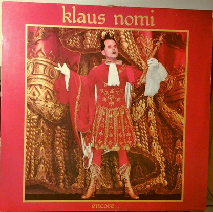 Klaus Nomi : Encore! (Nomi's Best) (LP, Comp, RE)