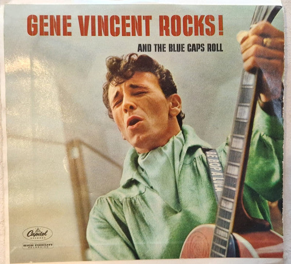 Gene Vincent & His Blue Caps : Gene Vincent Rocks! And The Blue Caps Roll (7", EP)