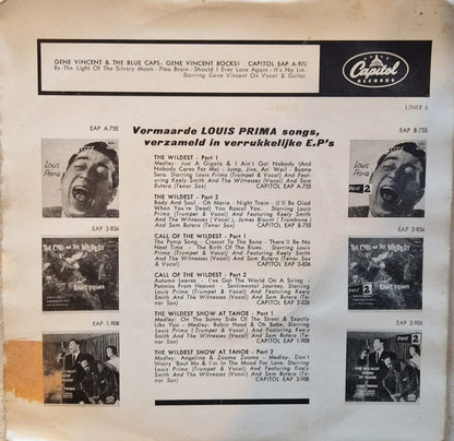 Gene Vincent & His Blue Caps : Gene Vincent Rocks! And The Blue Caps Roll (7", EP)