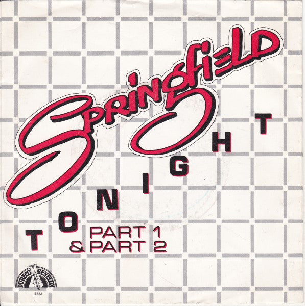 Springfield : Tonight (Part 1 & Part 2) (7", Single)