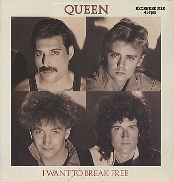 Queen : I Want To Break Free (Extended Mix) (12", Maxi)