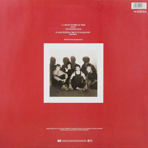 Queen : I Want To Break Free (Extended Mix) (12", Maxi)