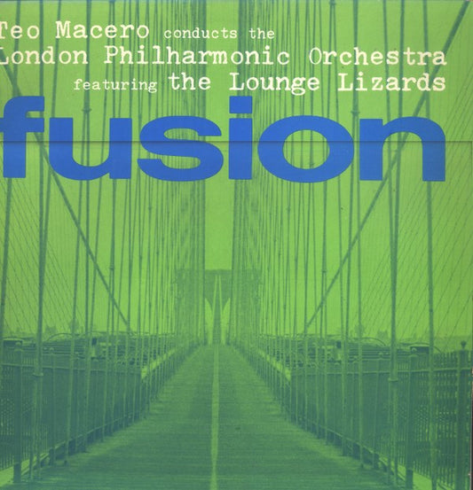 Teo Macero  Conducts  London Philharmonic Orchestra  Featuring Lounge Lizards : Fusion (LP, Album)