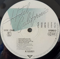 Eagles : Hotel California (LP, Album, RE, Pos)