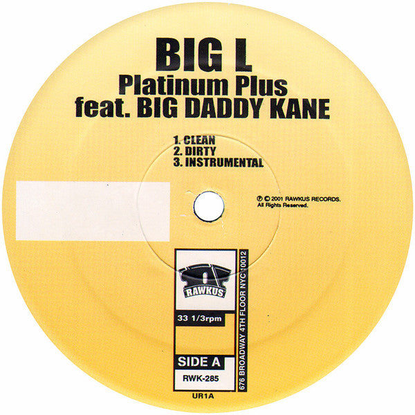 Big L : Platinum Plus (12")