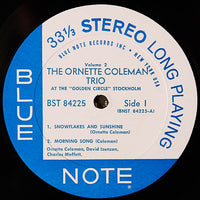 The Ornette Coleman Trio : At The "Golden Circle" Stockholm - Volume Two (LP, Album)