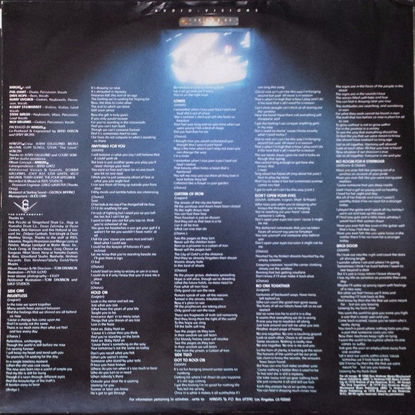 Kansas (2) : Audio-Visions (LP, Album, RE, Car)