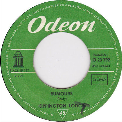 Kippington Lodge : Rumours / And She Cried (7", Single)