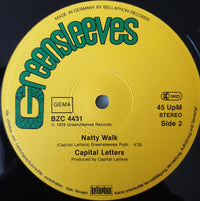 Capital Letters : Smoking My Ganja (12", Maxi)
