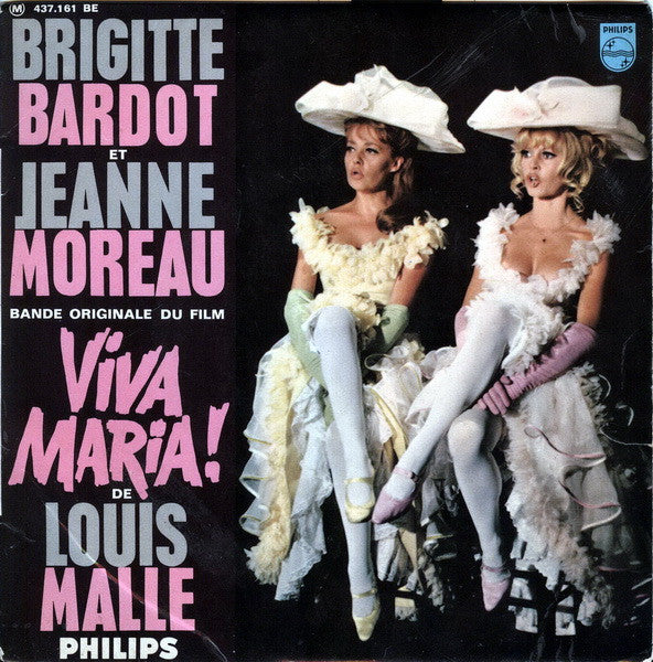 Brigitte Bardot Et Jeanne Moreau : Viva Maria! (Bande Originale Du Film) (7", EP, Mono)