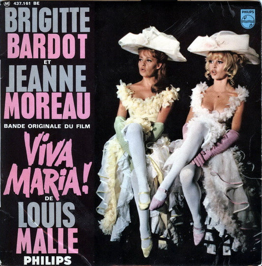 Brigitte Bardot Et Jeanne Moreau : Viva Maria! (Bande Originale Du Film) (7", EP, Mono)