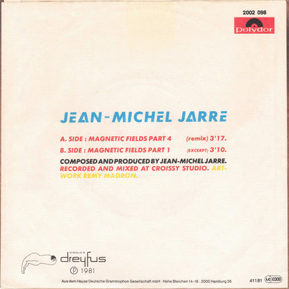 Jean-Michel Jarre : Magnetic Fields Part 4 (Remix) (7", Single)