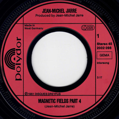 Jean-Michel Jarre : Magnetic Fields Part 4 (Remix) (7", Single)