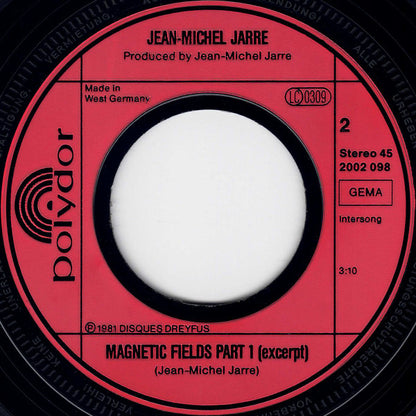 Jean-Michel Jarre : Magnetic Fields Part 4 (Remix) (7", Single)