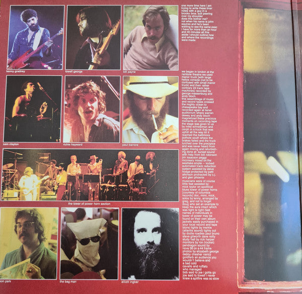 Little Feat : Waiting For Columbus (2xLP, Album, RE, RM, 180)