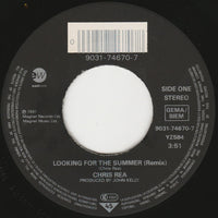 Chris Rea : Looking For The Summer (7", Single, Lar)