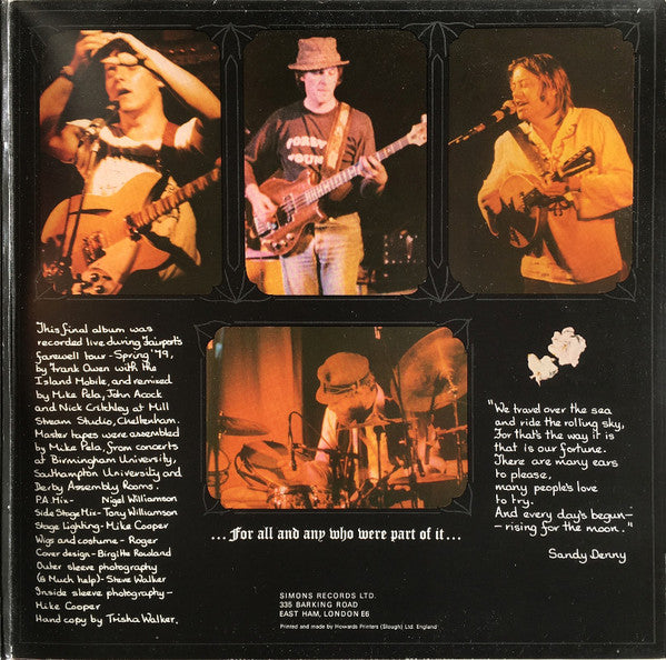 Fairport Convention : Farewell, Farewell (LP, Album, RE, Gat)