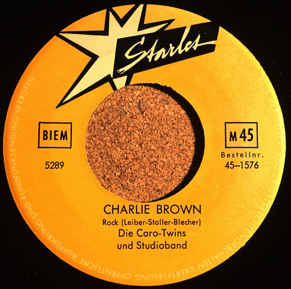 Die Caro-Twins / Billy Bill Der Jodelnde Cowboy Und Die Prärie-Boys : Charlie Brown / Meine Jenny (7")