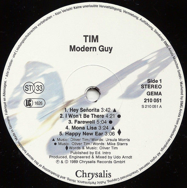 Tim (14) : Modern Guy (LP, Album)