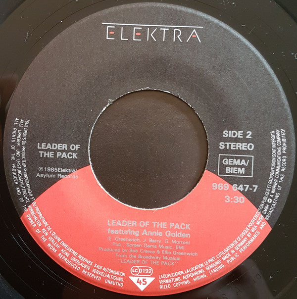 Leader Of The Pack (2) Featuring Darlene Love : River Deep, Mountain High (7", Single)
