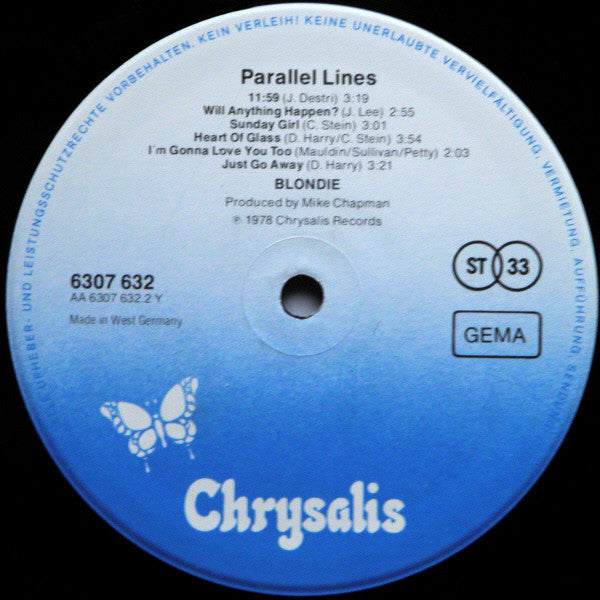 Blondie : Parallel Lines (LP, Album)