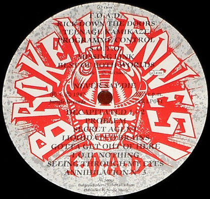 Broken Bones : F.O.A.D. (LP, Album, Ltd)