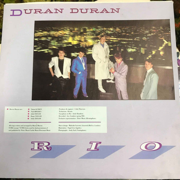 Duran Duran : Rio (LP, Album)