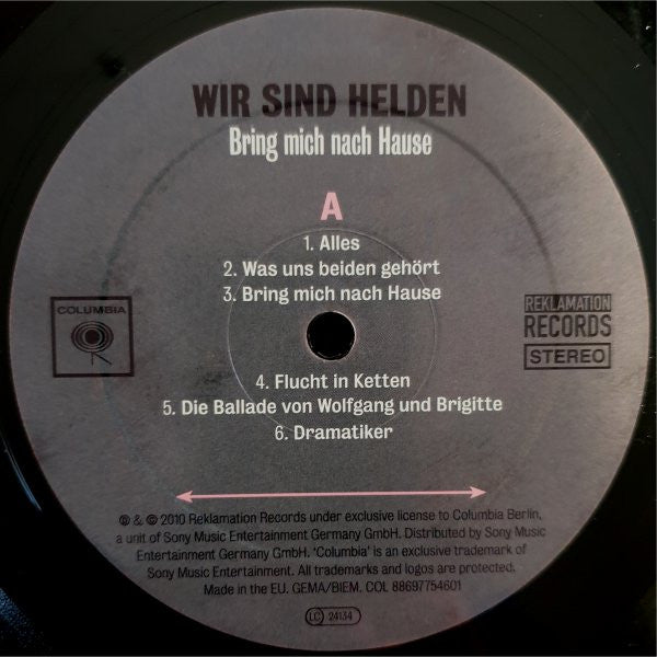 Wir Sind Helden : Bring Mich Nach Hause (LP, Album + CD, Album)