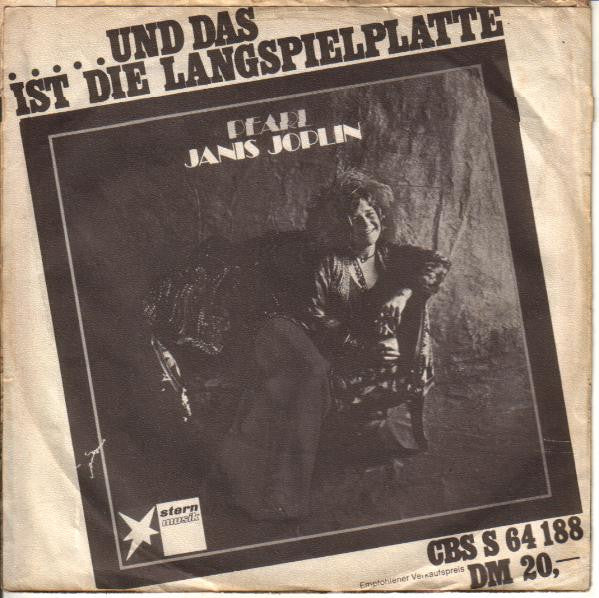 Janis Joplin : Get It While You Can (7")