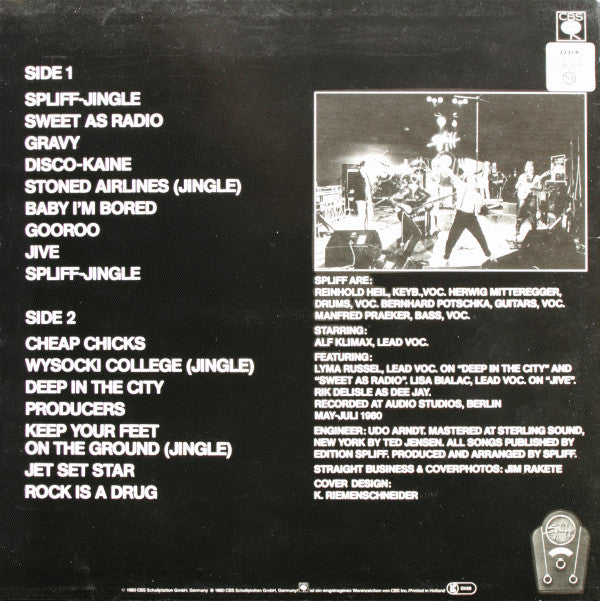 Spliff : The Spliff Radio Show (LP, Album, RE)