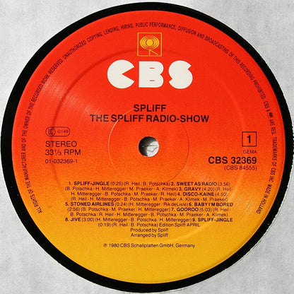 Spliff : The Spliff Radio Show (LP, Album, RE)