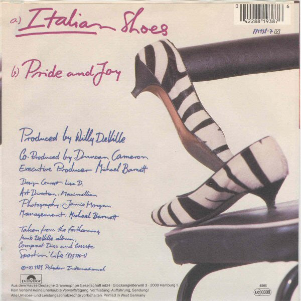 Mink DeVille : Italian Shoes (7", Single)