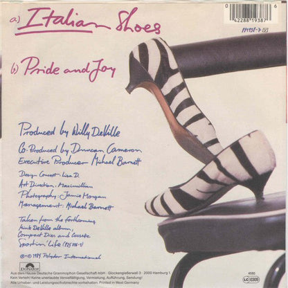 Mink DeVille : Italian Shoes (7", Single)