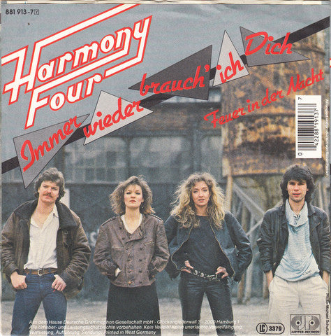 Harmony Four : Immer Wieder Brauch' Ich Dich (7", Single)