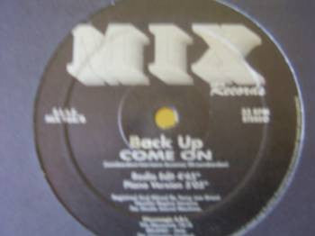 Back Up : Come On (12")