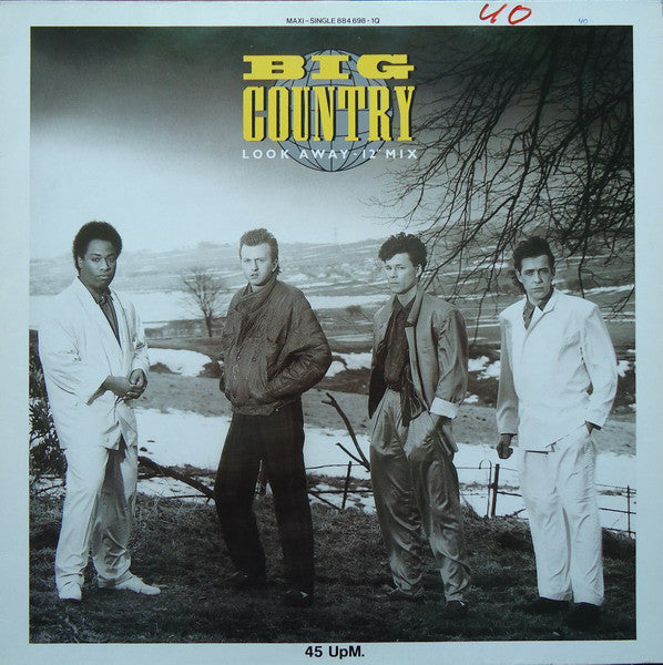 Big Country : Look Away (12" Mix) (12", Maxi)