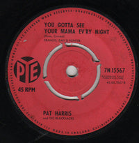 Pat Harris And The Blackjacks : Hippy Hippy Shake (7", Single)