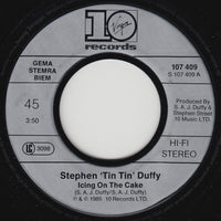 Stephen Tintin Duffy* : Icing On The Cake (7", Single)