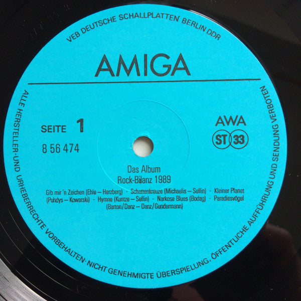 Various : Das Album - Rock-Bilanz 1989 (2xLP, Comp)