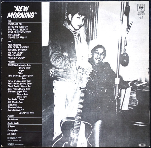 Bob Dylan : New Morning (LP, Album, RE, Sun)