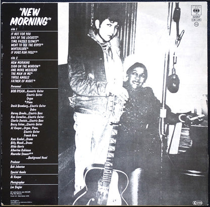 Bob Dylan : New Morning (LP, Album, RE, Sun)
