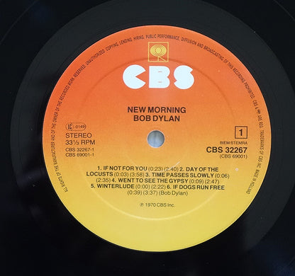 Bob Dylan : New Morning (LP, Album, RE, Sun)