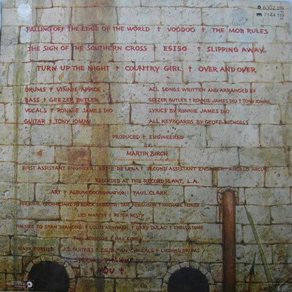 Black Sabbath : Mob Rules (LP, Album)