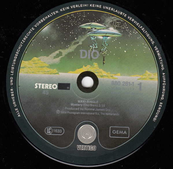 Dio (2) : Mystery (12", Maxi)