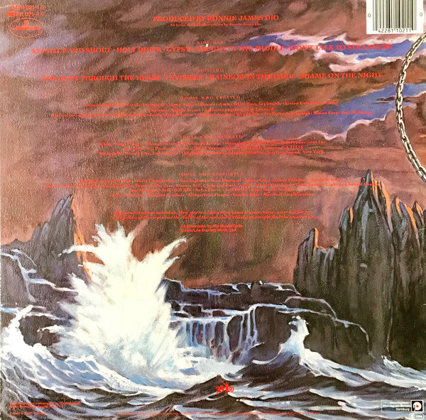 Dio (2) : Holy Diver (LP, Album, RE, RP)